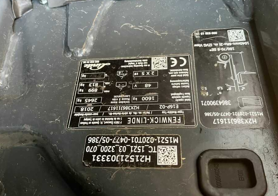 Linde E16P-02 - Elektroiekrāvējs: foto 4 Linde E16P-02 - Elektroiekrāvējs: foto 4