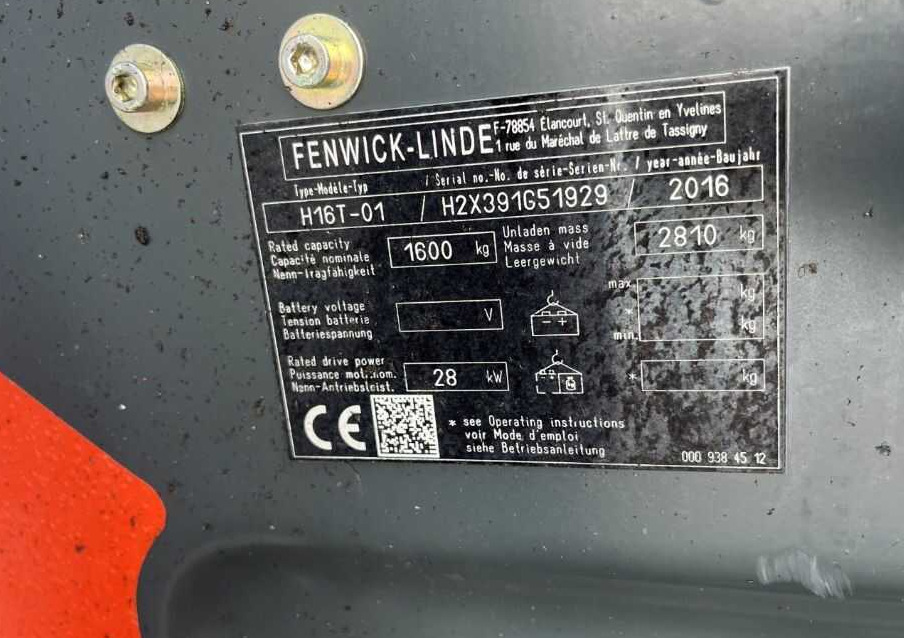 Linde H16T-01 - Gāzes iekrāvējs: foto 4 Linde H16T-01 - Gāzes iekrāvējs: foto 4