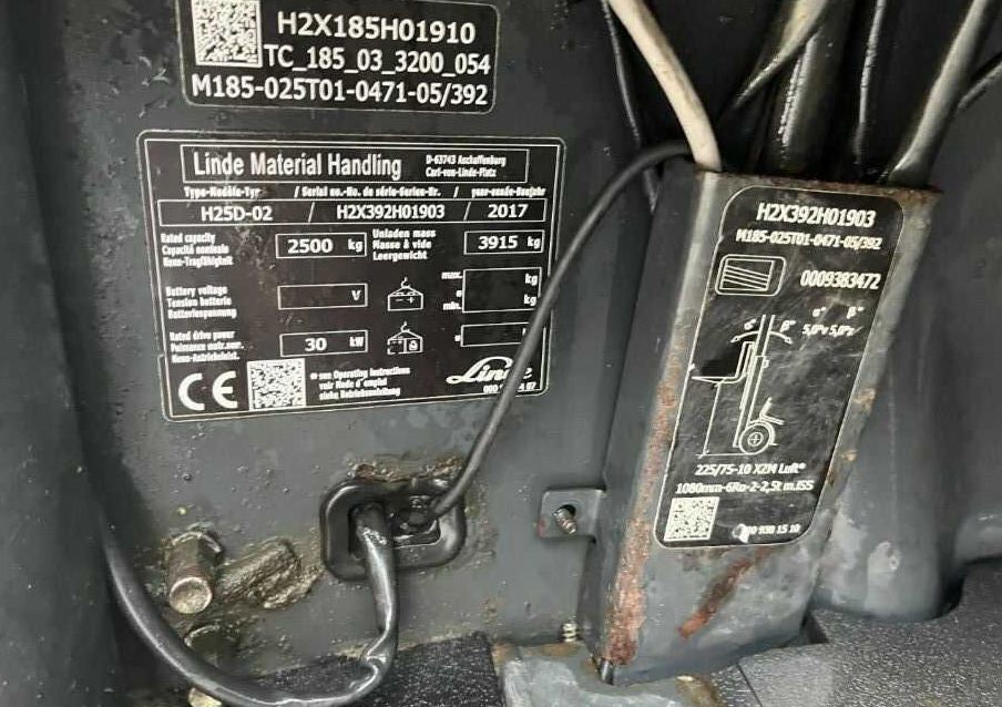 Linde H25D-02 - Dīzeļiekrāvējs: foto 4 Linde H25D-02 - Dīzeļiekrāvējs: foto 4