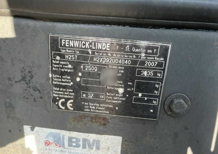 Linde H25T - Gāzes iekrāvējs: foto 4 Linde H25T - Gāzes iekrāvējs: foto 4