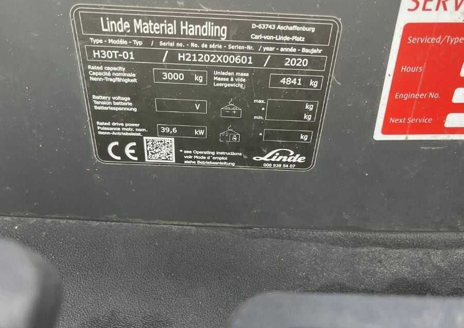 Linde H30T-01 - Gāzes iekrāvējs: foto 4 Linde H30T-01 - Gāzes iekrāvējs: foto 4