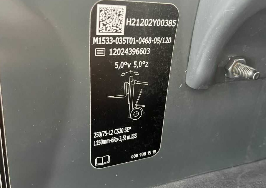 Linde H35T-01 - Gāzes iekrāvējs: foto 5 Linde H35T-01 - Gāzes iekrāvējs: foto 5