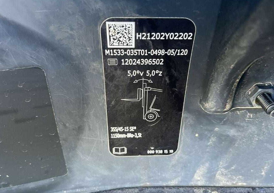 Linde H35T-01 - Gāzes iekrāvējs: foto 5 Linde H35T-01 - Gāzes iekrāvējs: foto 5