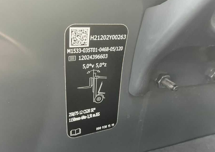 Linde H35T-01 - Gāzes iekrāvējs: foto 5 Linde H35T-01 - Gāzes iekrāvējs: foto 5