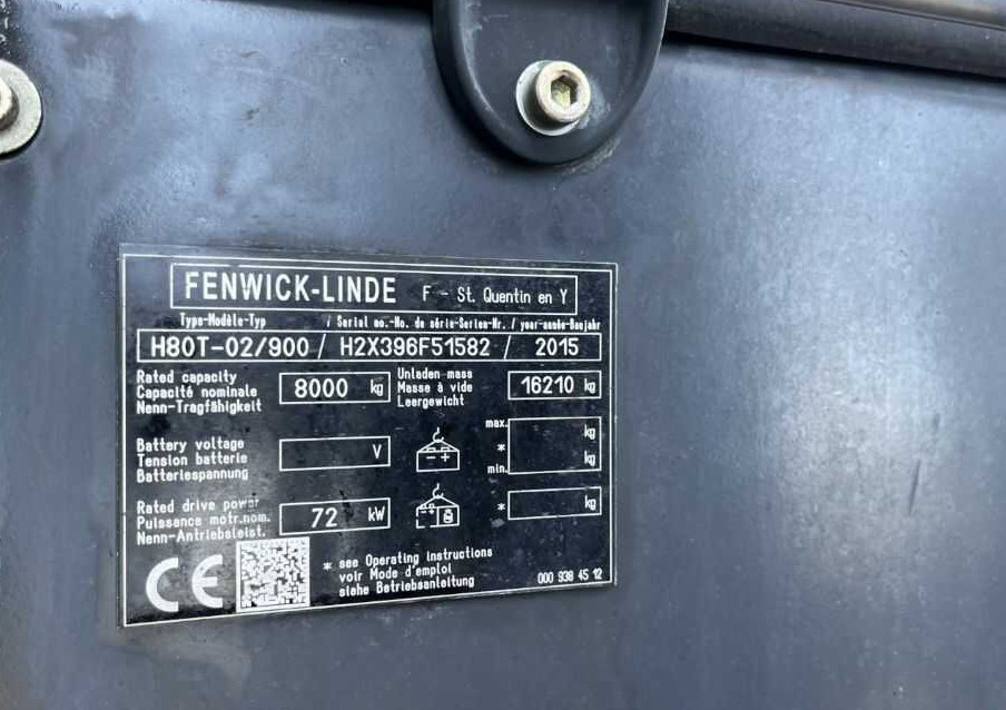 Linde H80T-02/900 - Gāzes iekrāvējs: foto 4 Linde H80T-02/900 - Gāzes iekrāvējs: foto 4