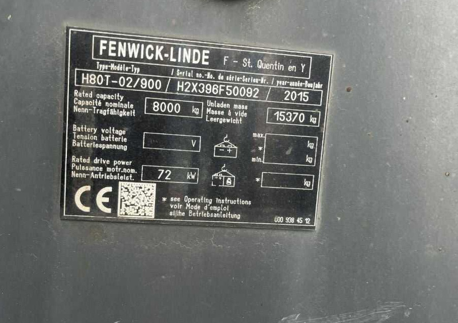 Linde H80T-02/900 - Gāzes iekrāvējs: foto 4 Linde H80T-02/900 - Gāzes iekrāvējs: foto 4
