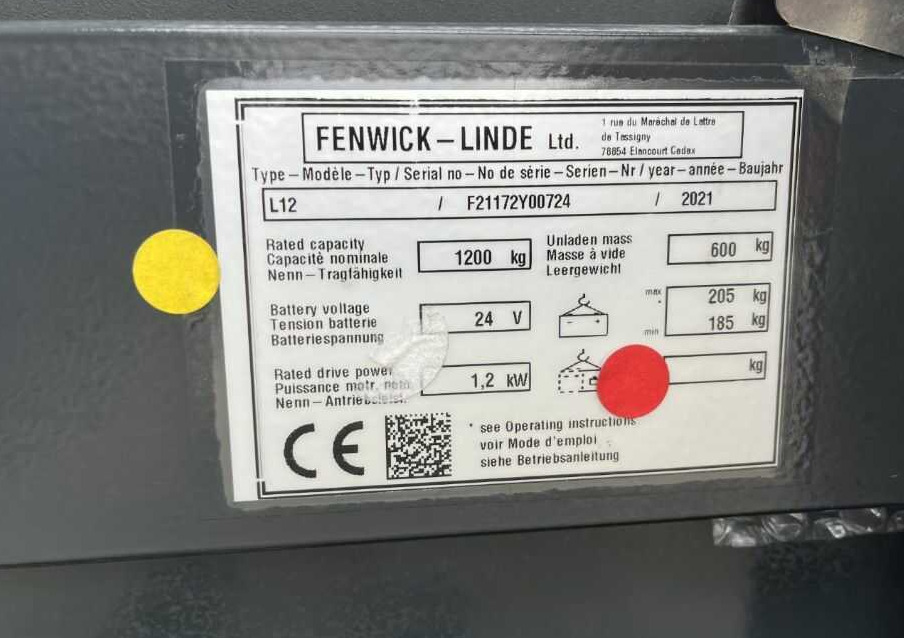 Linde L12 - Krautņotājs: foto 4 Linde L12 - Krautņotājs: foto 4
