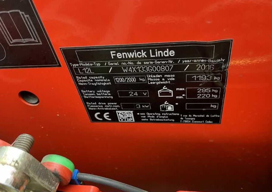 Linde L12L - Krautņotājs: foto 4 Linde L12L - Krautņotājs: foto 4