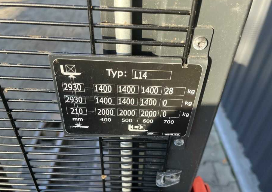 Linde L14 - Krautņotājs: foto 5 Linde L14 - Krautņotājs: foto 5