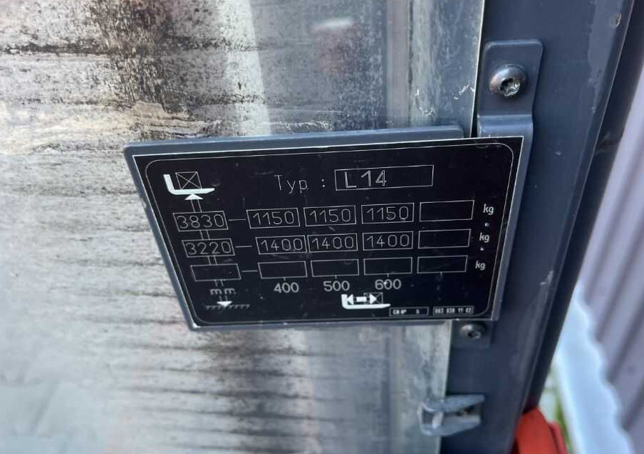 Linde L14 - Krautņotājs: foto 5 Linde L14 - Krautņotājs: foto 5