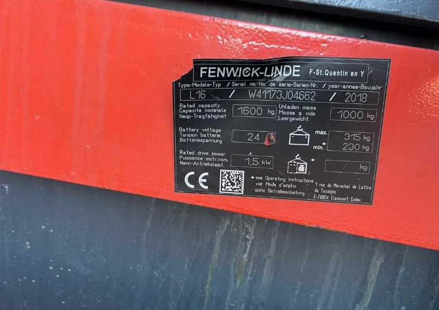 Linde L16 - Krautņotājs: foto 4 Linde L16 - Krautņotājs: foto 4