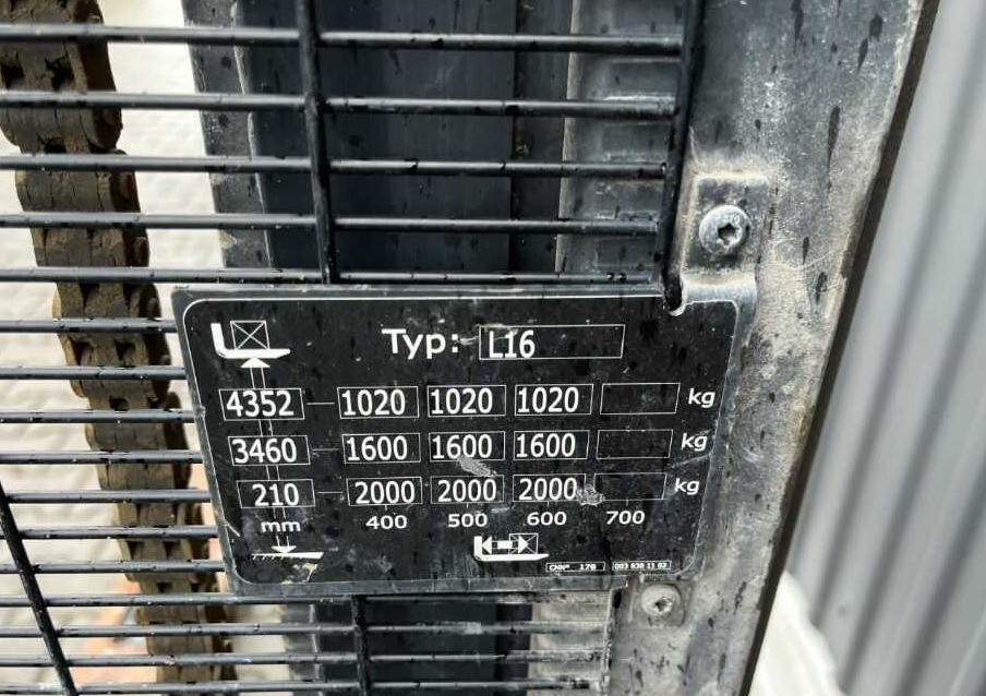 Linde L16i - Krautņotājs: foto 5 Linde L16i - Krautņotājs: foto 5