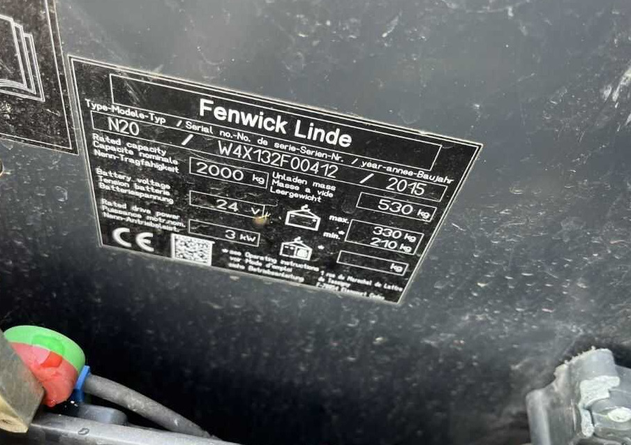 Linde N20 - Komplektētājs: foto 4 Linde N20 - Komplektētājs: foto 4