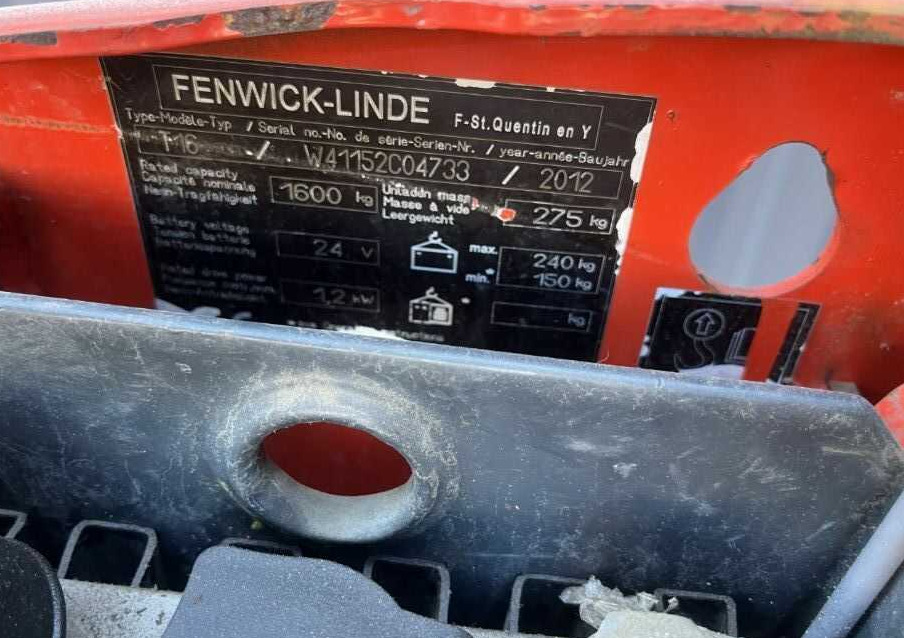 Linde T16 - Rokas palešu ratiņi: foto 4 Linde T16 - Rokas palešu ratiņi: foto 4
