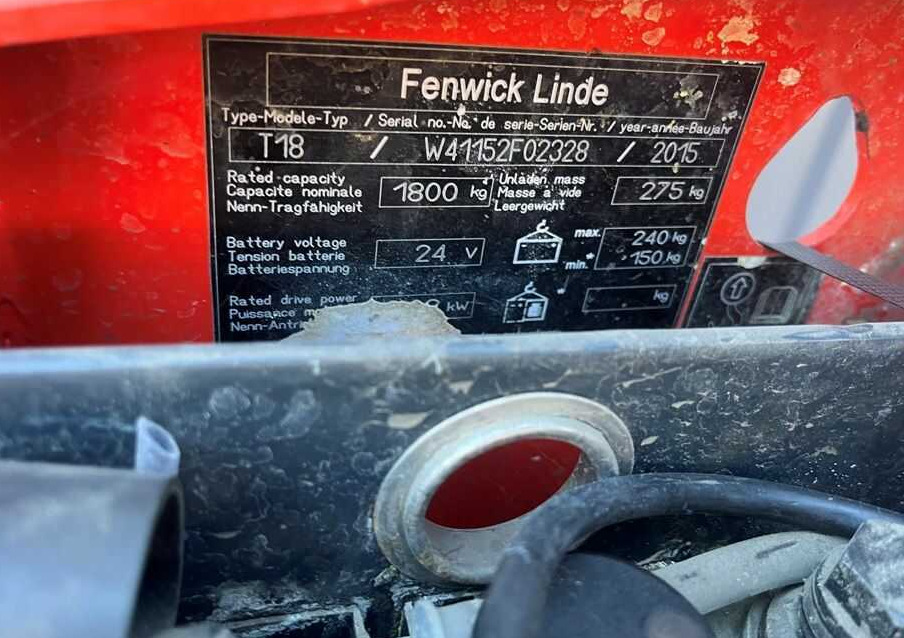 Linde T18 - Rokas palešu ratiņi: foto 5 Linde T18 - Rokas palešu ratiņi: foto 5