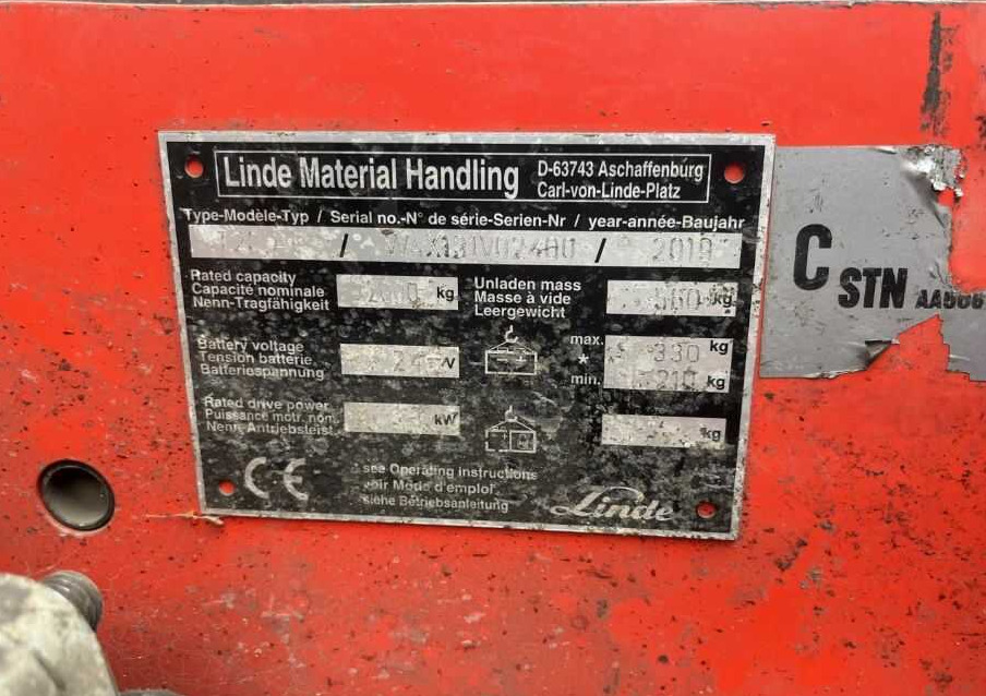 Linde T20AP - Rokas palešu ratiņi: foto 4 Linde T20AP - Rokas palešu ratiņi: foto 4