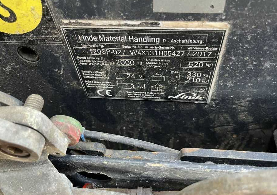Linde T20SP-02 - Rokas palešu ratiņi: foto 4 Linde T20SP-02 - Rokas palešu ratiņi: foto 4