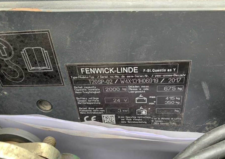 Linde T20SP - Rokas palešu ratiņi: foto 4 Linde T20SP - Rokas palešu ratiņi: foto 4