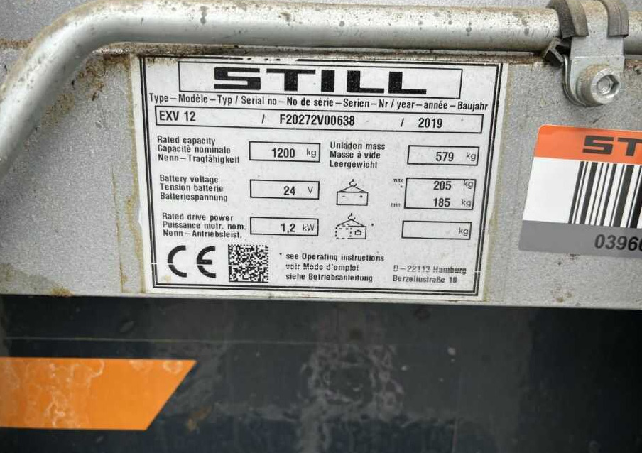 Still EXV12 - Krautņotājs: foto 4 Still EXV12 - Krautņotājs: foto 4