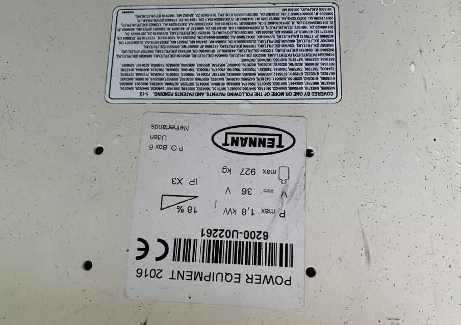 Tennant 6200 - Rūpnieciskais slaucītājs: foto 4 Tennant 6200 - Rūpnieciskais slaucītājs: foto 4