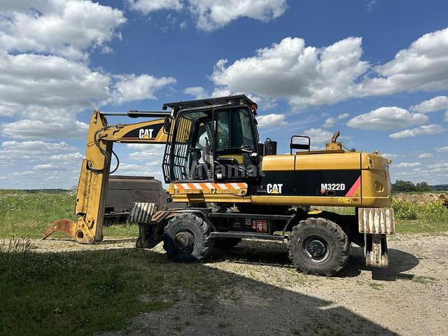 Caterpillar M322D VAH - Ekskavators: foto 1 Caterpillar M322D VAH - Ekskavators: foto 1