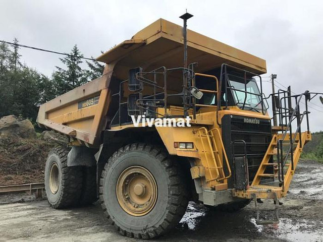 Komatsu HD605-7 - Bezceļu pašizgāzējs: foto 1 Komatsu HD605-7 - Bezceļu pašizgāzējs: foto 1