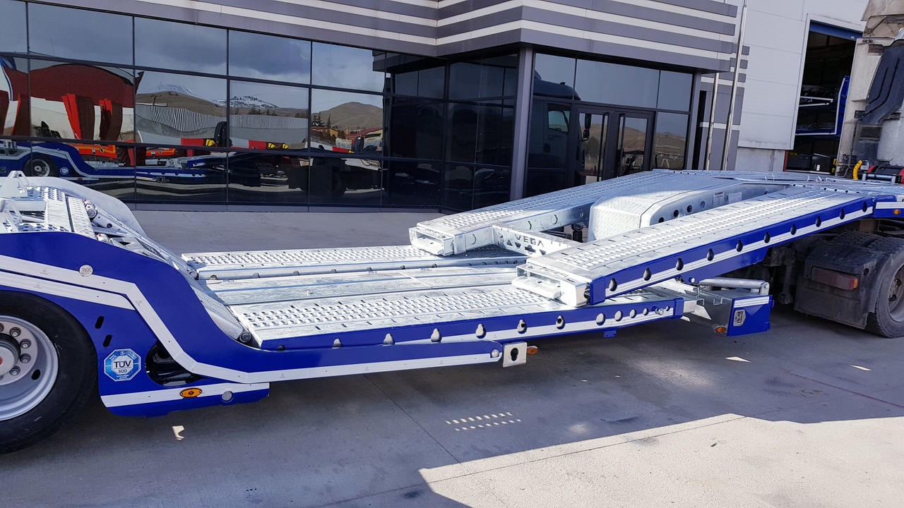 Puspiekabe autovedējs ALPHAMAX 3 AXLE TRUCK TRANSPORTER VEGA TRAILER: foto 6