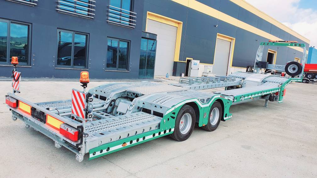 Jaunā Puspiekabe autovedējs pārvadāšana smagās tehnikas VEGA-S (2 AXLE TRUCK CARRIER): foto 6