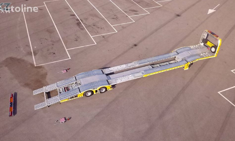 Jaunā Puspiekabe autovedējs pārvadāšana smagās tehnikas VEGA-S (2 AXLE TRUCK CARRIER): foto 8