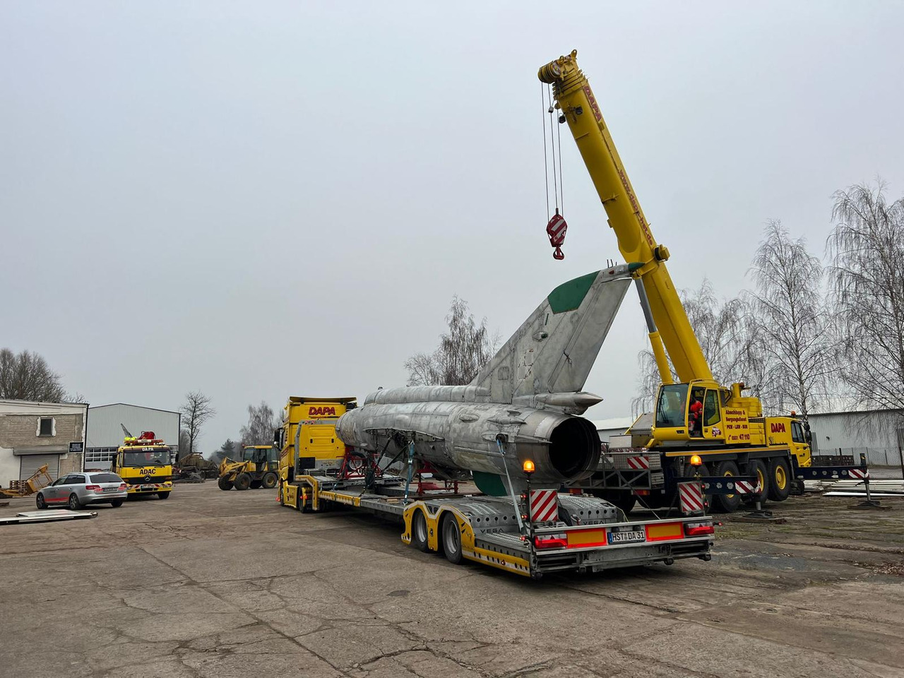 Jaunā Puspiekabe autovedējs pārvadāšana smagās tehnikas VEGA-S (2 AXLE TRUCK CARRIER): foto 17