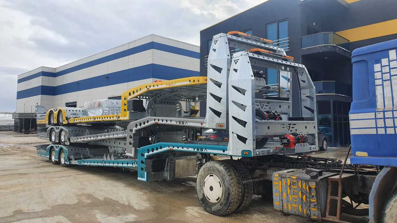 Jaunā Puspiekabe autovedējs pārvadāšana smagās tehnikas VEGA-S (2 AXLE TRUCK CARRIER): foto 10
