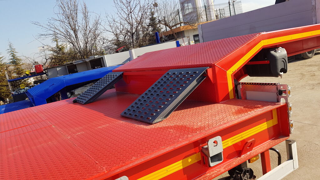 VEGA TRAILER 4 Axle Low-Bed (OZS-L4) - Puspiekabe zema profila platforma: foto 4 VEGA TRAILER 4 Axle Low-Bed (OZS-L4) - Puspiekabe zema profila platforma: foto 4