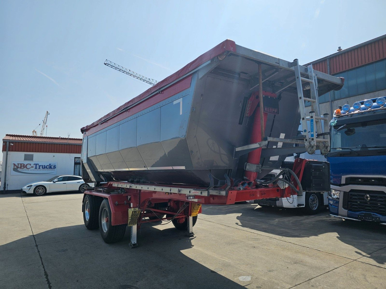 Kempf SKM 31/2 * KIPPMULDE * ELEK. VERDECK *LIFT * BPW - Puspiekabe pašizgāzējs: foto 3 Kempf SKM 31/2 * KIPPMULDE * ELEK. VERDECK *LIFT * BPW - Puspiekabe pašizgāzējs: foto 3
