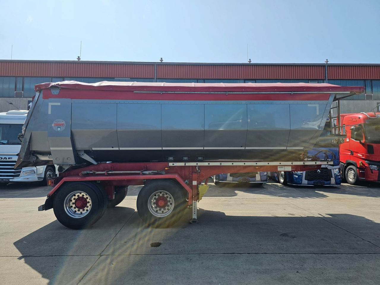 Kempf SKM 31/2 * KIPPMULDE * ELEK. VERDECK *LIFT * BPW - Puspiekabe pašizgāzējs: foto 4 Kempf SKM 31/2 * KIPPMULDE * ELEK. VERDECK *LIFT * BPW - Puspiekabe pašizgāzējs: foto 4