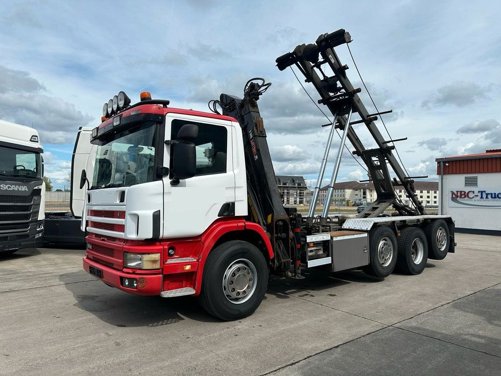 Scania 380 * 8 x 2 * HIAB 105 Z KRAN *2 x LIFT *ABROLL - Šasija kravas automašīna, Kravas auto ar manipulatoru: foto 5 Scania 380 * 8 x 2 * HIAB 105 Z KRAN *2 x LIFT *ABROLL - Šasija kravas automašīna, Kravas auto ar manipulatoru: foto 5