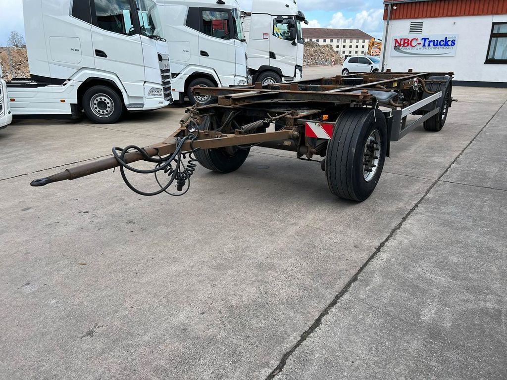 Piekabe noņemamā virsbūve/ Konteineru vedējs Schmitz Cargobull AFW 18 * SAF-ACHSEN * WECHSELFAHRGESTELL *: foto 1