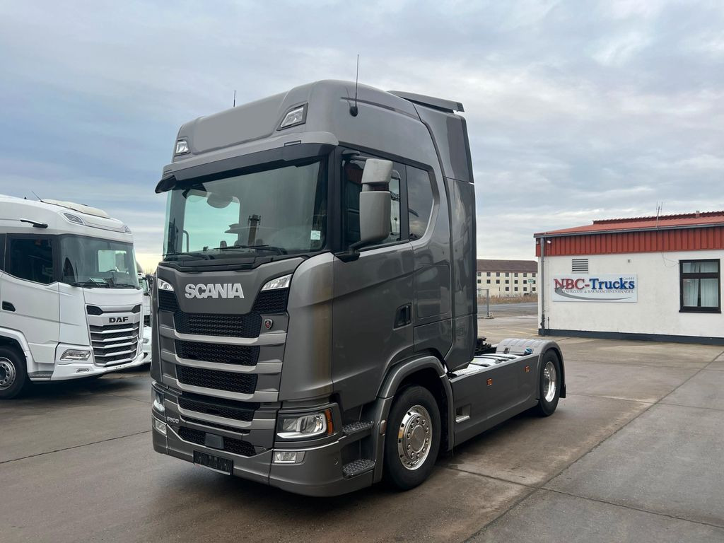 Vilcējs Scania S 500 * RETARDER * STANDKLIMA*LEDER *ALCOA*: foto 1