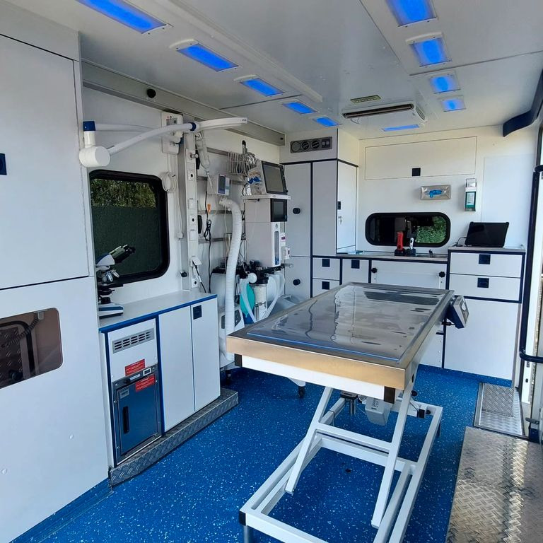 Ātrās palīdzības mašīna Mercedes-Benz RTW / Tierrettung / Tierarzt / OP: foto 12 Ātrās palīdzības mašīna Mercedes-Benz RTW / Tierrettung / Tierarzt / OP: foto 12