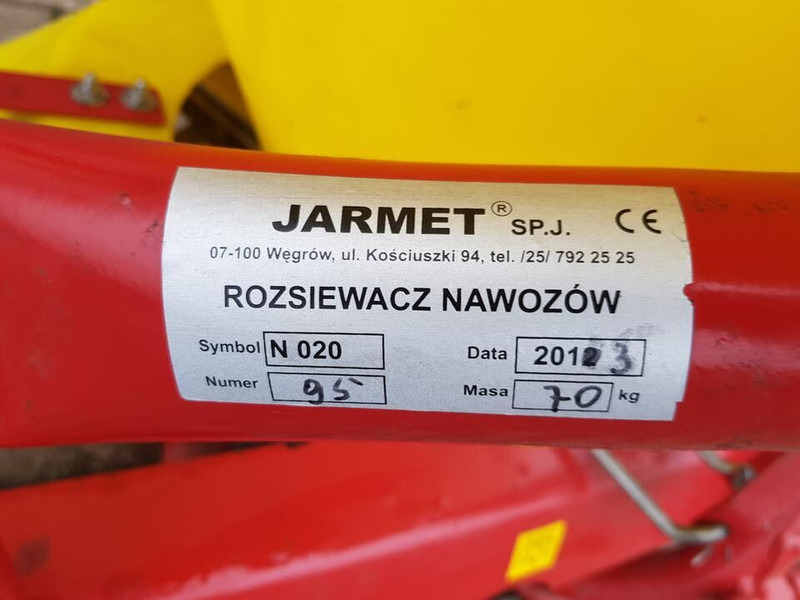 Jarmet Zoutstrooier - Minerālmēslu izkliedētājs: foto 4 Jarmet Zoutstrooier - Minerālmēslu izkliedētājs: foto 4