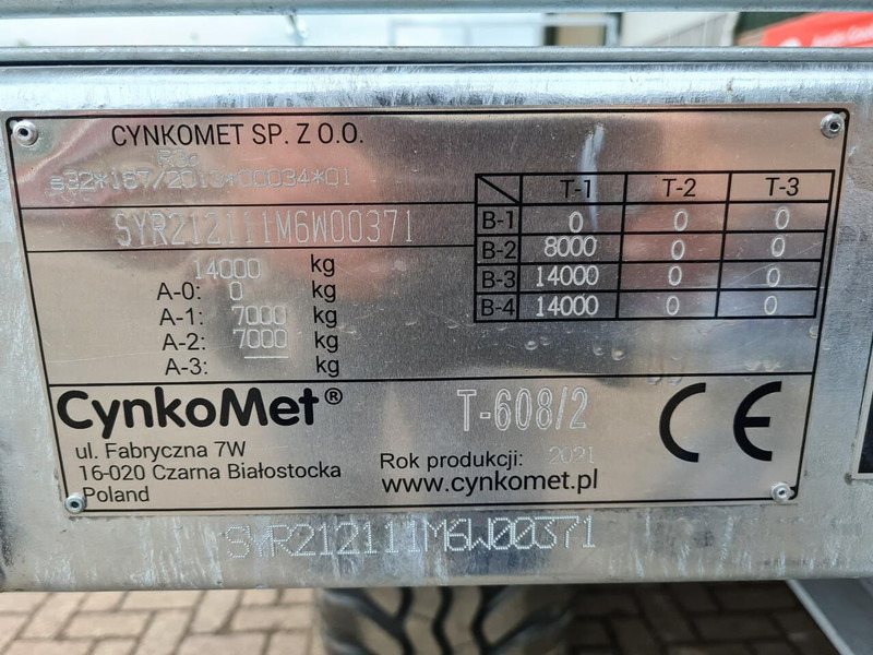 Jaunā Bortu piekabe/ Platforma Onbekend Balenwagen: foto 16
