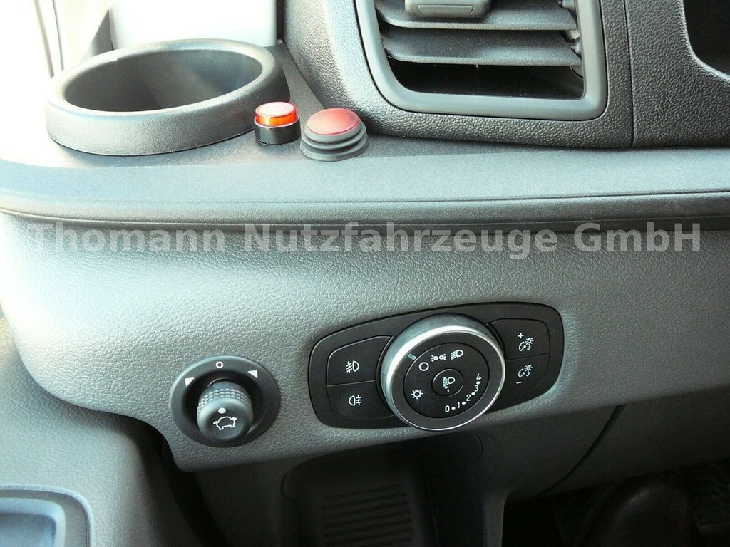 Jaunā Furgons ar slēgtā virsbūve Ford Transit Koffer Ladebordwand Klima Temp. DAB: foto 23