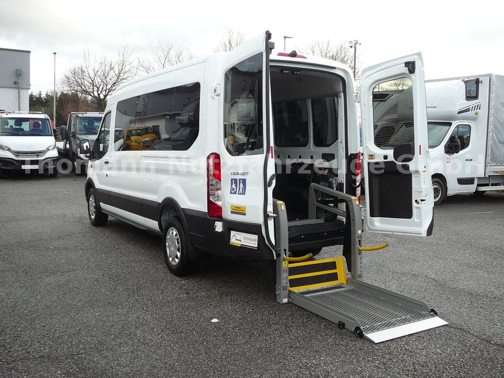 Jaunā Mikroautobuss, Pasažieru furgons Ford Transit Kombi 350 L2 Trend Behindertengerecht: foto 11