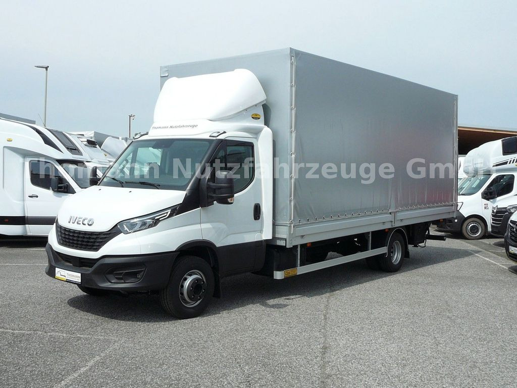 Iveco Daily 70C18H Pritsche Plane 1000KG LBW Sofort - Furgons ar tentu: foto 1 Iveco Daily 70C18H Pritsche Plane 1000KG LBW Sofort - Furgons ar tentu: foto 1