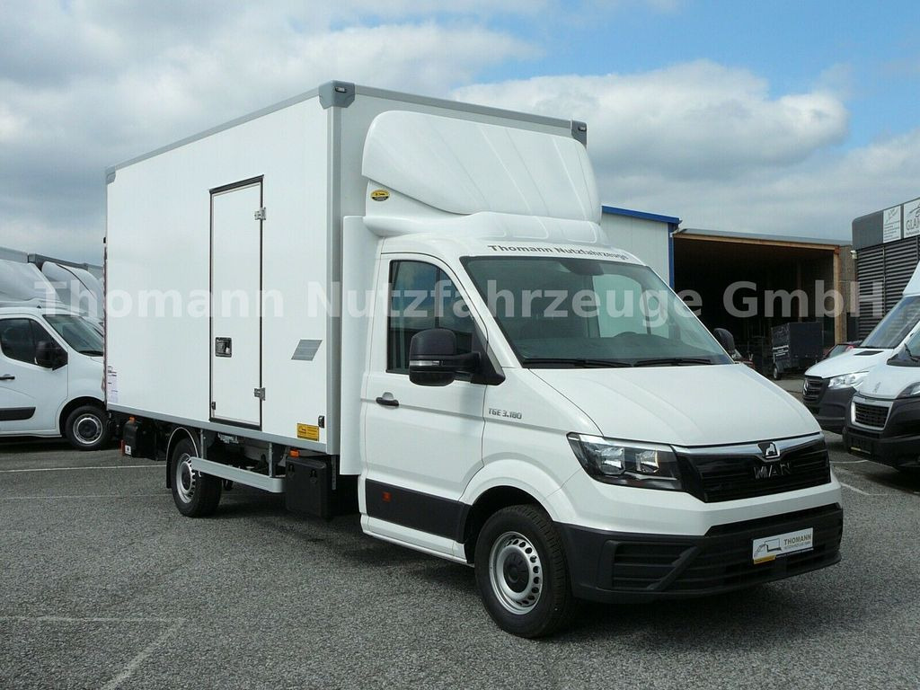 MAN TGE 3.180 Koffer Ladebordwand - Furgons ar slēgtā virsbūve: foto 1 MAN TGE 3.180 Koffer Ladebordwand - Furgons ar slēgtā virsbūve: foto 1