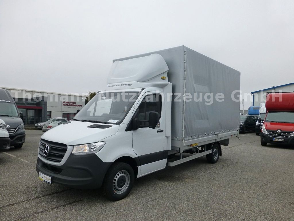 Mercedes-Benz Sprinter 317 CDI Pritsche Plane - Furgons ar tentu: foto 1 Mercedes-Benz Sprinter 317 CDI Pritsche Plane - Furgons ar tentu: foto 1