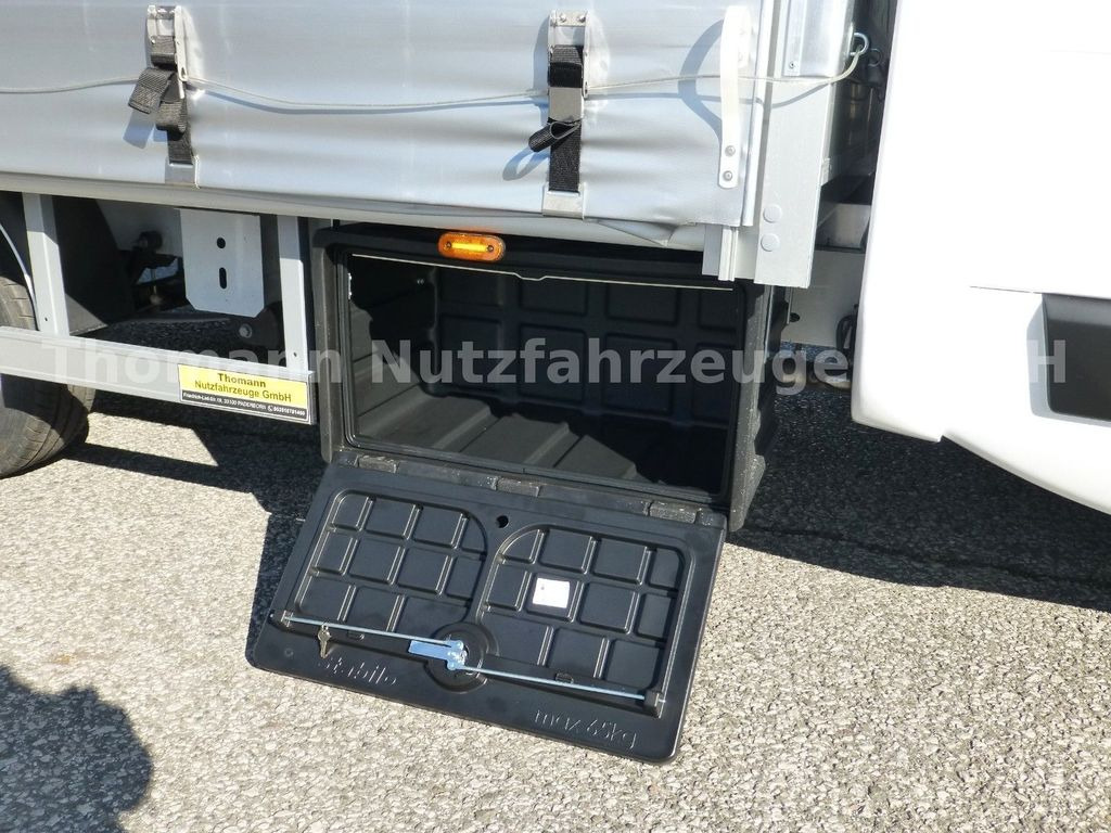 Jaunā Furgons ar tentu Renault Pritsche Plane mit Schlafkabine hinten: foto 10