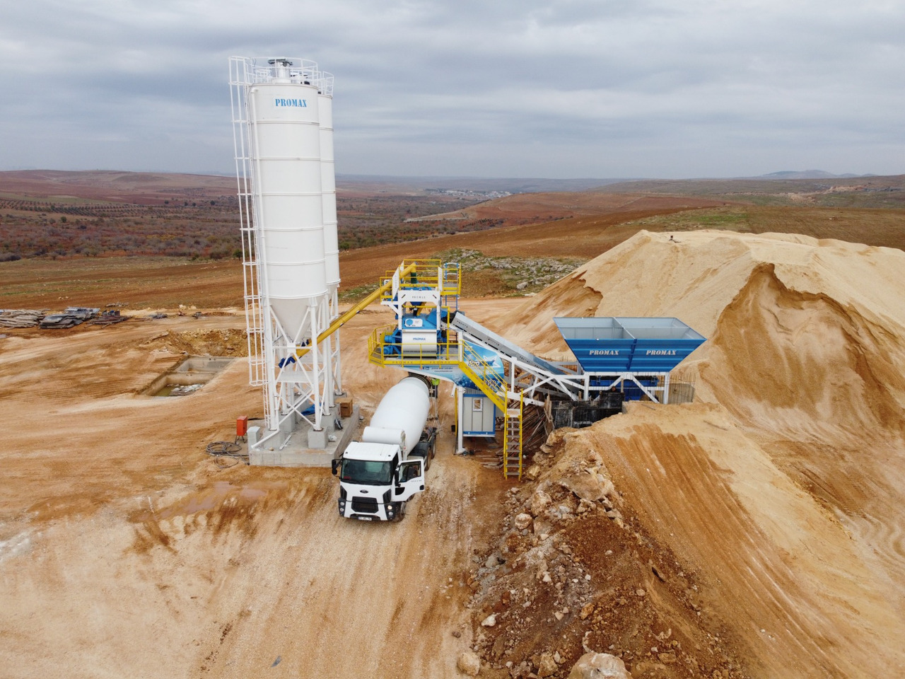 Jaunā Betona rūpnīca PROMAX MOBILE CONCRETE BATCHING PLANT M100-TWN (100m3/h): foto 12