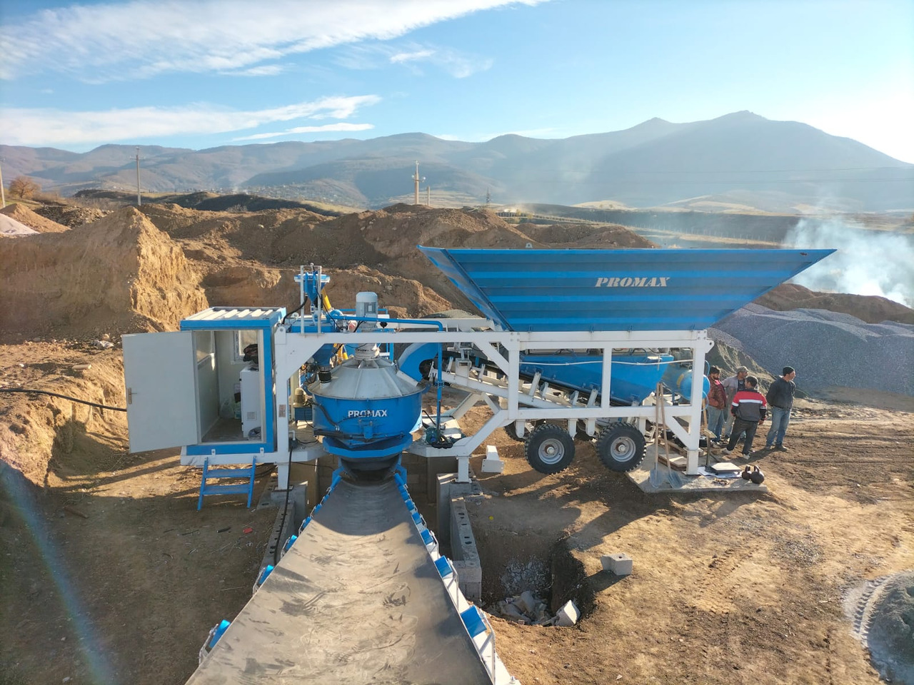 PROMAX MOBILE CONCRETE PLANT M35-PLNT (35M3/H) - Betona rūpnīca: foto 3 PROMAX MOBILE CONCRETE PLANT M35-PLNT (35M3/H) - Betona rūpnīca: foto 3