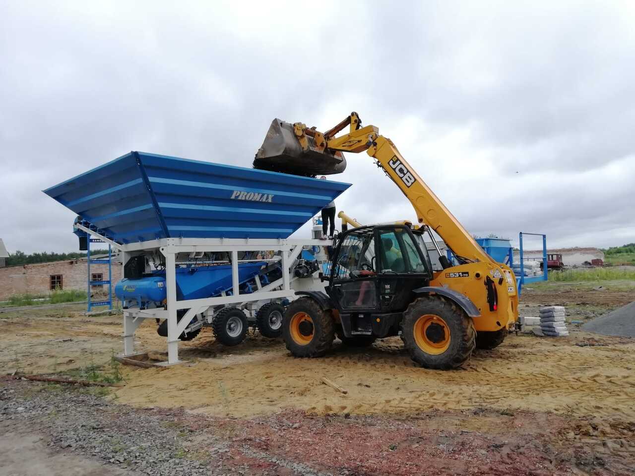 PROMAX MOBILE CONCRETE PLANT M35-PLNT (35M3/H) - Betona rūpnīca: foto 2 PROMAX MOBILE CONCRETE PLANT M35-PLNT (35M3/H) - Betona rūpnīca: foto 2