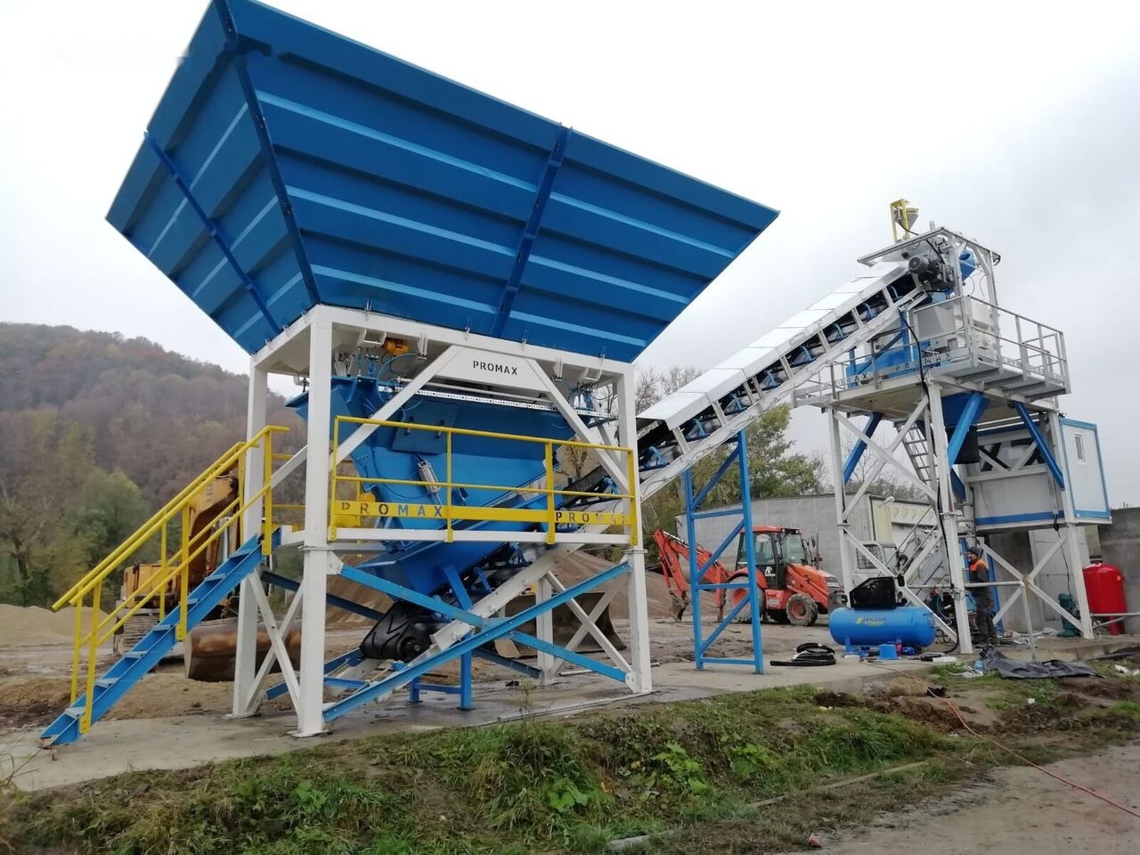 Promax Compact Concrete Batching Plant PROMAX C60-SNG PLUS (60m³/h) - Betona rūpnīca: foto 5 Promax Compact Concrete Batching Plant PROMAX C60-SNG PLUS (60m³/h) - Betona rūpnīca: foto 5